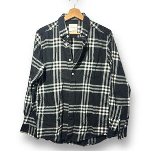 Saturdays NYC Flannel Button Down Size M